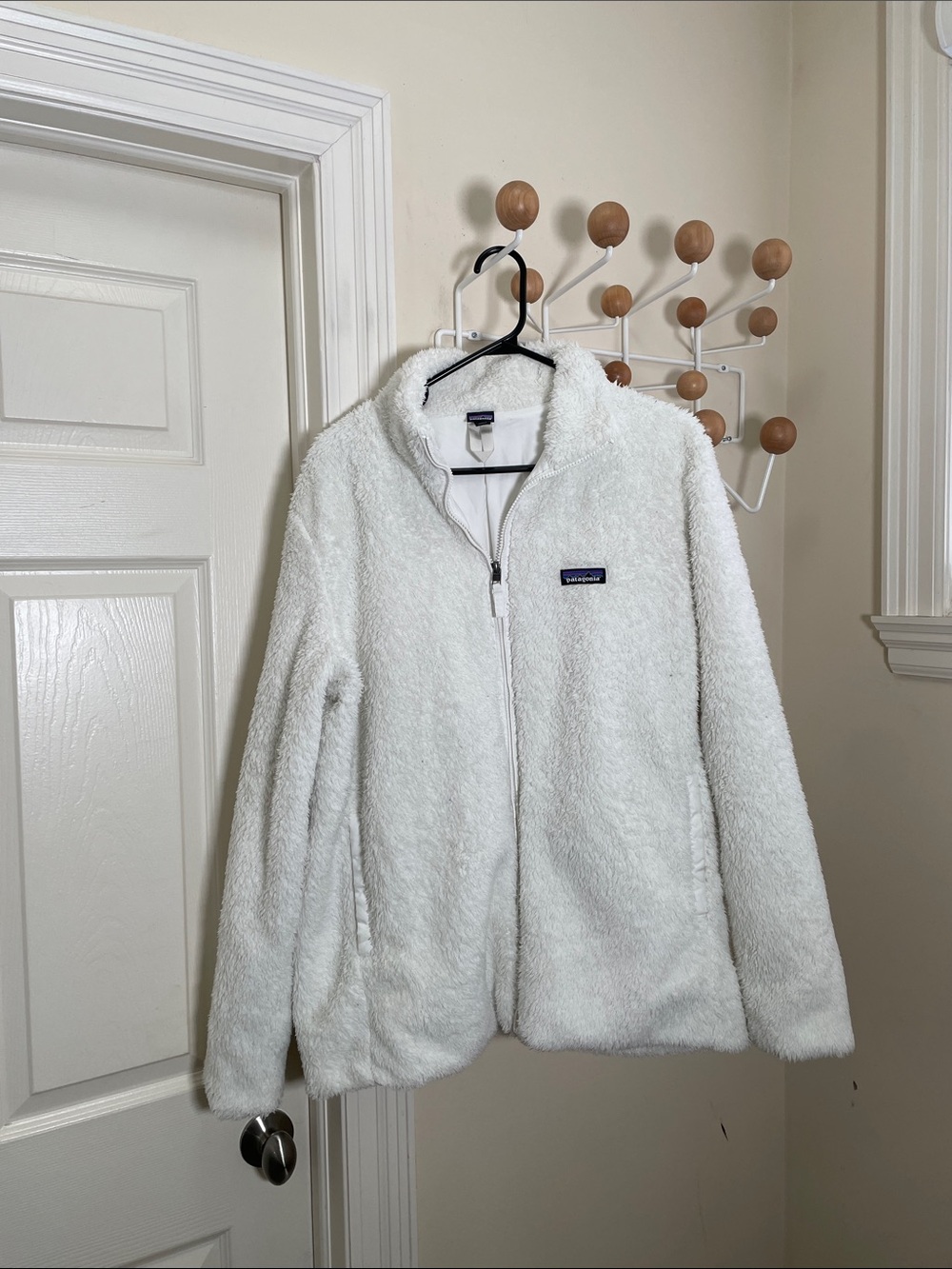 Patagonia  Plush Fleece Full-Zip Jacket White - XL